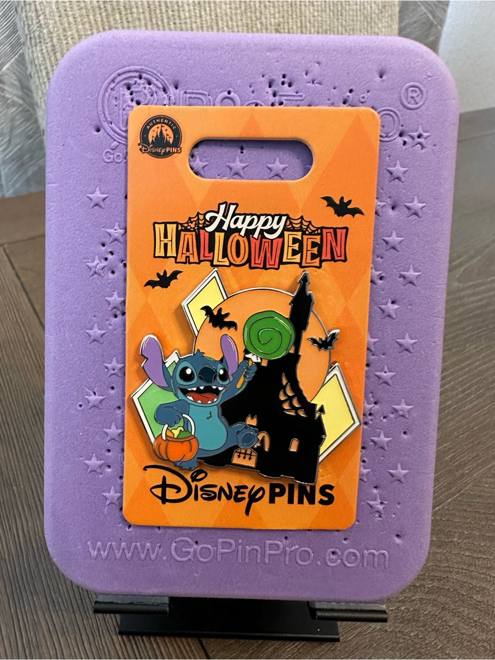 2026 Halloween Disney Parks Stitch Pin Trick or Treat Haunted House Pumpkin